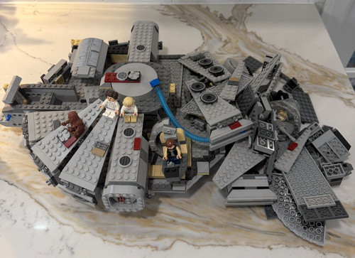 Lego star wars millennium - star,