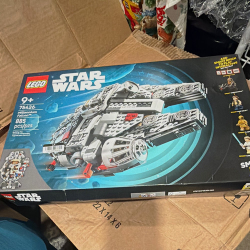 Lego star wars millennium - star,