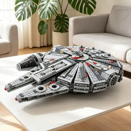 Lego star wars millennium - star,